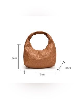Bags Nwot Black Woven Hobo Hand Bag Classic Womens Shoulder Handbag bags-nwot-black-woven-hobo-hand-bag-classic-womens-shoulder-handbag